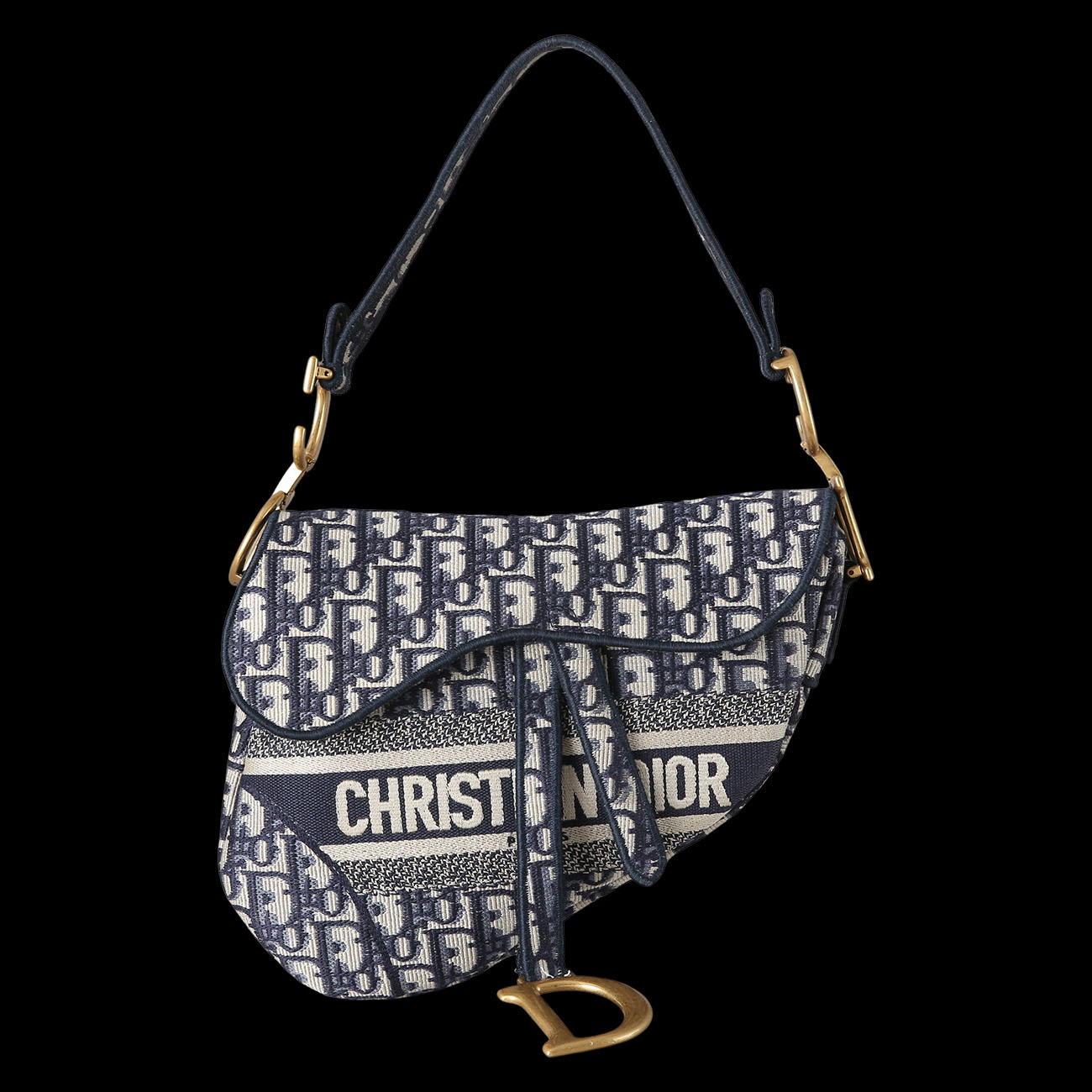 CHRISTIAN DIOR(USED)크리스찬디올 새들백 미듐 & 스트랩